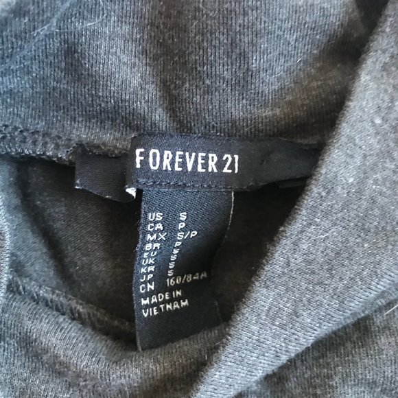 Gray Halter Skater Dress Summer - Picture 5 of 5